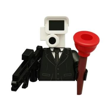 Imagem de Figura Miniatura Do Homem Do Banheiro Skibidi De 4CM Com Câmera De Áud