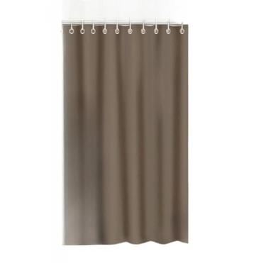 Imagem de Cortina Box Vinil para Banheiro - Anti Mofo Resistente Vinil (Vinil Marrom)
