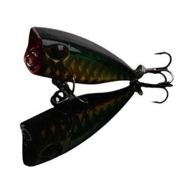 Imagem de Isca Flutuante Mini Popper De 40mm E 3.5g Para Pesca De Truta E Bass E