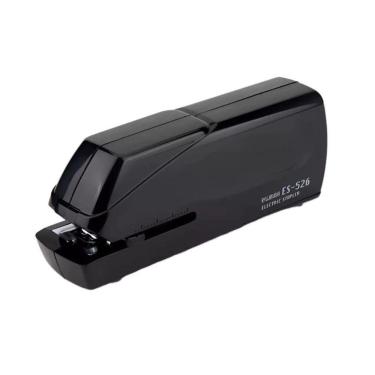 Imagem de Grampeador Elétrico Mesa Escritório Preto Papel Cartão 24fls