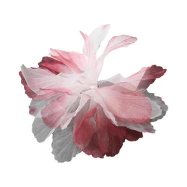 Imagem de Apliques De Renda Organza 3D Em Formato De Flor, 10 Peças, Para Vestid