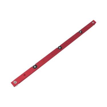 Imagem de Barra Guia Deslizante De Alumínio Para Marcenaria Com Calha T E Medido