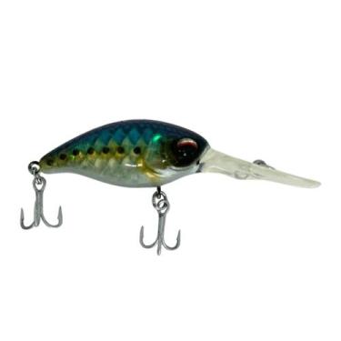 Imagem de Isca Poseidon C4 50F  Crankbait de Mergulho Profundo com Barbela Angul