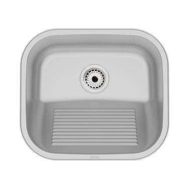 Imagem de Tanque De Encaixe Tramontina Hera Compact 40x35 Cm Em Inox Escovado 19 Litros 94404107