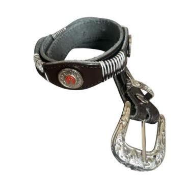 Imagem de Cinto Country  Infantil Oferta - Selaria Forte, Marrom, 1,00