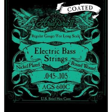 Imagem de Encordoamento Baixo 4 Cordas Coated .045 Ags600