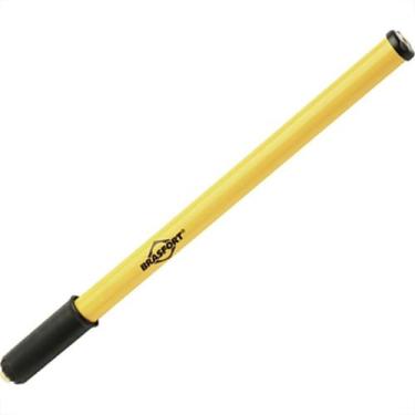 Imagem de Bomba Ar Manual Brasfort Frontal Amarela - 8892 - BRASFORT / BRAFT