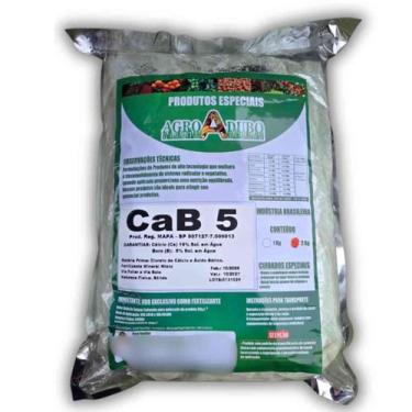 Imagem de Fertilizante Foliar Cab Calcio19% Boro 5% 2kg Adubo - AGROADUBO