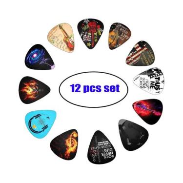 Imagem de Conjunto De Palhetas De Guitarra Acústica Para Casais Com Desenhos Ani