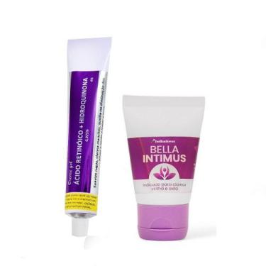 Imagem de Kit Gel Para Peeling Facial e Clareador de Áreas Íntimas Bella Intimus