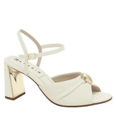 Imagem de Sandália Ramarim Feminina 2522205 Almond-Feminino