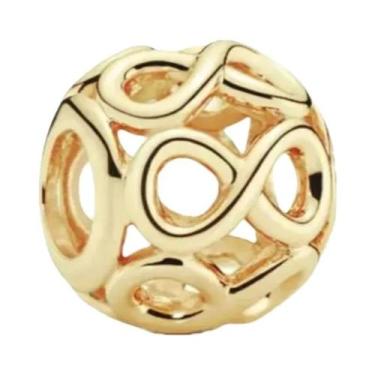 Imagem de Pingente Dourado De Abelha, Coroa E Anjo Banhado a Prata 925 Para Puls