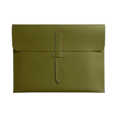 Imagem de Pasta De Couro A4 Para Documentos - Material De Escritório E Escolar, 