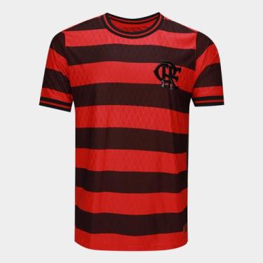 Imagem de Camiseta Flamengo Masculina - Coimbra, Listrado, G