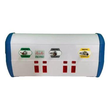 Imagem de Régua De Gases Hospitalar Painel Modular 3 Saídas 4 Tomadas - Pool, Pa