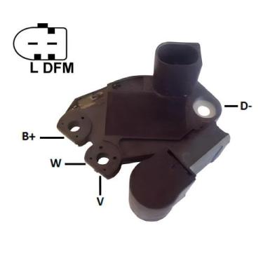 Imagem de Regulador De Voltagem - Fox / golf / novo Polo / gol G5 - IKRO