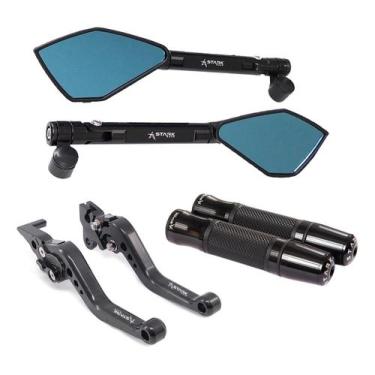 Imagem de Manete Manopla Retrovisor Riva Yes 125 Intruder 125 05 A 07 - Stark Ra