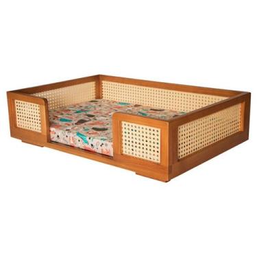 Imagem de Cama Pet Luxo telinha sextavada impermeável grande bicho para cachorro