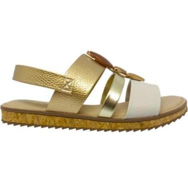 Imagem de Sandália Feminina Casual Dia a Dia Passeio Trabalho Calce Fácil Ultra Conforto Modare 7...