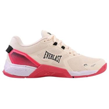 Imagem de Tênis Everlast Climber Pro 3 Feminino, 35, Bege, Rosa