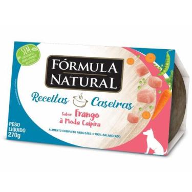 Imagem de Ração Úmida Fórmula Natural Receitas Caseiras para Cães Adultos Sabor 