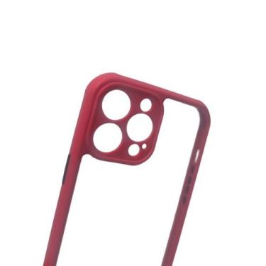 Imagem de Capa Compatível IPHONE 13 PRO MAX Anti-Impacto Acrílico Transparente c