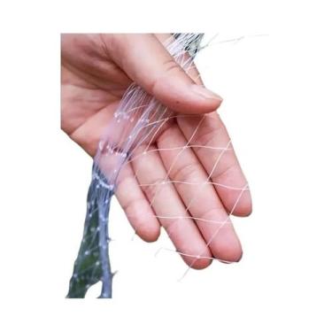 Imagem de Rede Anti-Pássaros Transparente Branca Durável Em PP Para Uvas, Estufa