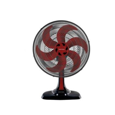 Imagem de Ventilador De Mesa Oscilante Turbo 50cm 6 Pás Vermelho - Ventisol, Pre