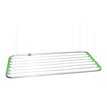 Imagem de Varal Teto Alumínio 80cm - Gibafer, Tamanho: 80cm