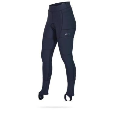 Imagem de Calça Matrix Feminina Ciclista com Bolso e Calcanheira - Sol Sports, P