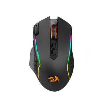 Imagem de Mouse Gamer Redragon Taipan Pro Sem Fio RGB 12000 DPI M810RGB-PRO Pret