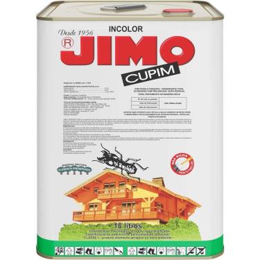 Imagem de Cupinicida para Madeira Jimo Cupim Incolor 18L Pronto para Uso Protege Contra Cupins e Brocas Transparente Jimo