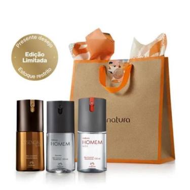 Imagem de Trio de deo corporal essencial masculino variadas fragrâncias - Natura