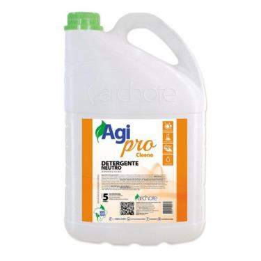Imagem de Detergente Neutro Cleene 5L Agipro Concentrado Galão Desengordurante L