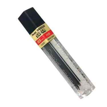 Imagem de Grafite PENTEL 0.5mm B/2B/HB/3B/4B - 1 Tubo c/ 12 Un, 0.5 - HB