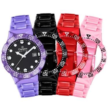 Imagem de Relógio Champion Watch Ref: Cp31001l Troca Pulseiras