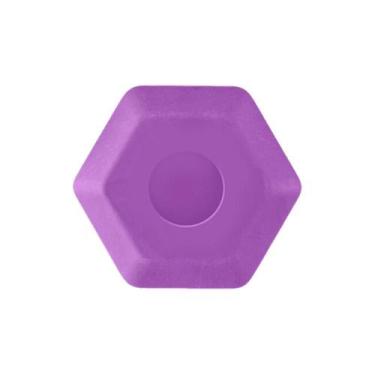 Imagem de Borracha Ergonômica Hexagonal Color Joy LEO&LEO - Leonora, Roxo