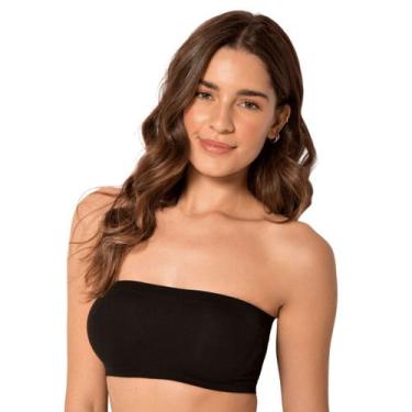 Imagem de Top feminino trifil faixa canelada ce3798, U, Preto