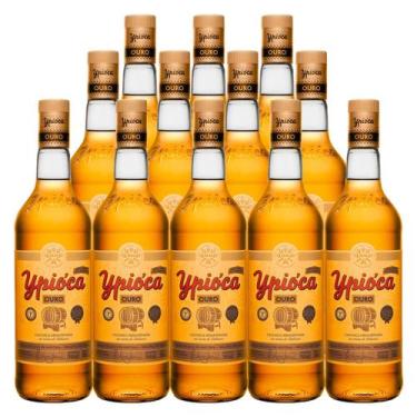 Imagem de Cachaça Aguardente Ypióca Ouro 965ml 12 Unidades