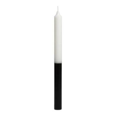 Imagem de Vela Preta e Branca das Almas Bicolor 1 Unidade  Proteção, Limpeza Esp