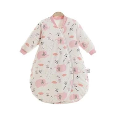 Imagem de Saco De Dormir Para Bebê 2.5Tog Primavera Outono Algodão Fino Em Forma