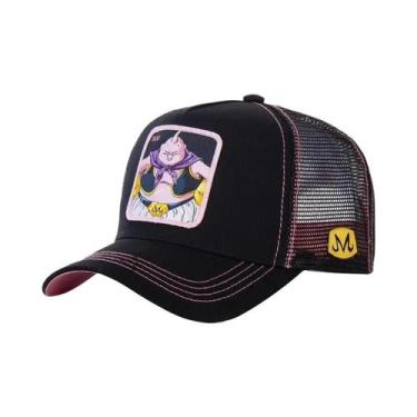 Imagem de Boné De Malha Hip-Hop Ajustável Com Bordado Do Dragon Ball Son Goku Pa