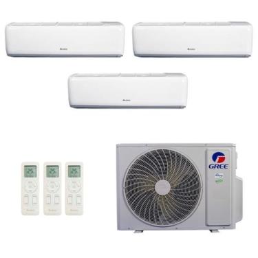 Imagem de Ar-Condicionado Multi Split Inverter R-32 Gree 24.000 (3x Evap HW 12.0