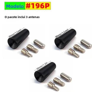 Imagem de Antena Universal Compacta De 3cm Para Carro, Amplificador Multi-Sinal 