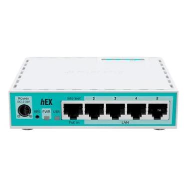 Imagem de Roteador Mikrotik Routerboard E50ug Hex, 5 Portas Ethernet 10/100/1000 Mbps, Ip20, Branco - E50ug
