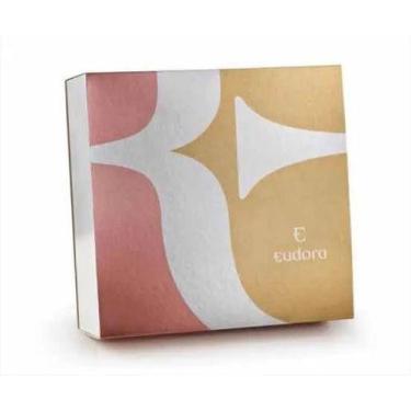 Imagem de Eudora kit caixa p/ presente Tam P gaveta cinza e rosa 10un cod 65