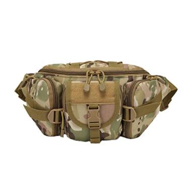 Imagem de Pochete De Pesca Bolsa De Cintura Esportiva Cintura De Ginástica Bolsa De Cinto Ao Ar Livre Correndo Bolsa Corredora Multifuncional Viagem Nylon Saco De Equipamento De Pesca