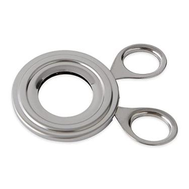 Imagem de RSVP Coleção de ferramentas de cozinha International Endurance, durável e fácil de limpar, lavável na lava-louças, topo de ovos, aço inoxidável