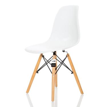 Imagem de Cadeira Charles Eames Branco - Kza Bela