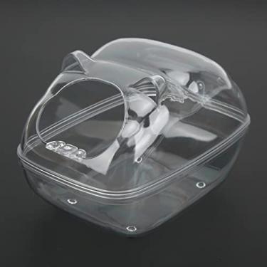 Imagem de Hamster Banheiro Plástico Animal Banheiro Hamster Banheiro Pet Banheiro Caixa para Hamster Porquinho-da-índia Gerbil